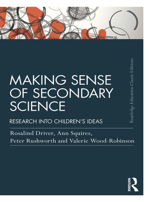 cover image of Making Sense of Secondary Science